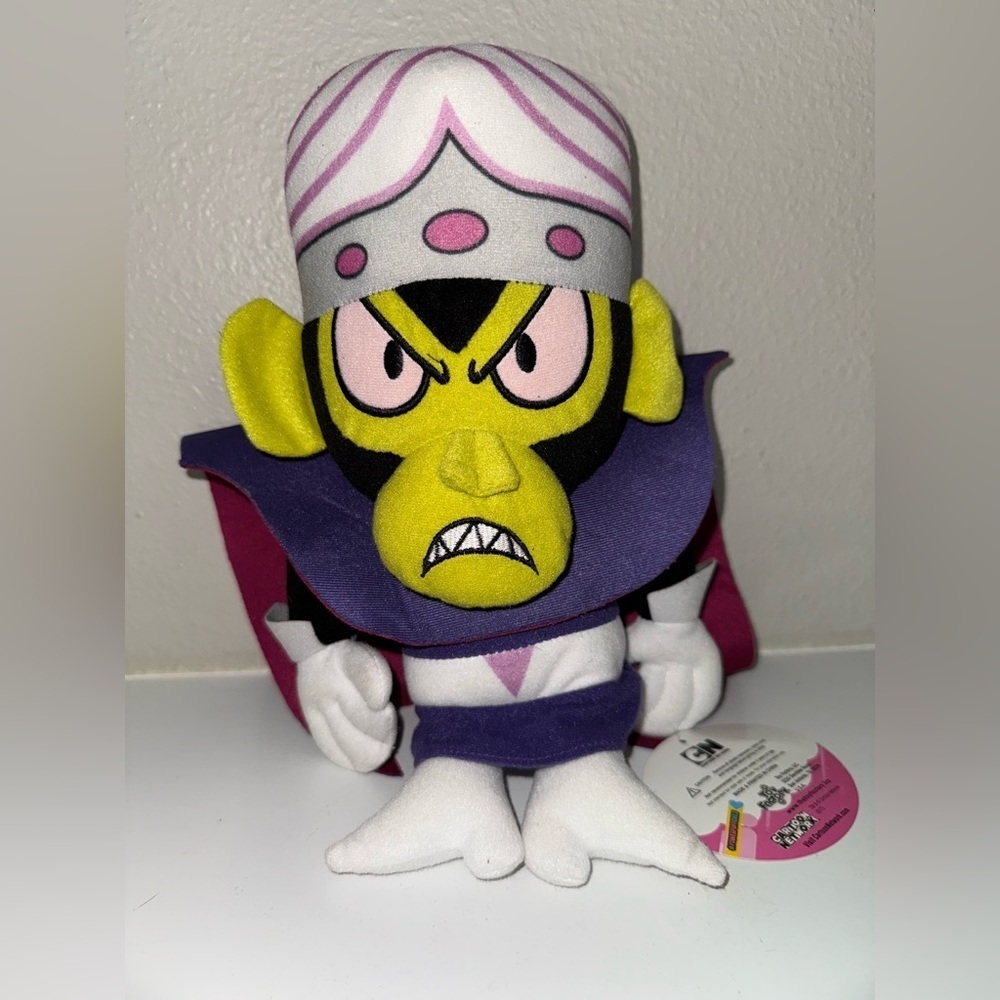 Power Puff Girls Mojo Jojo Collectible Plush Doll Toy Factory Cartoon Network